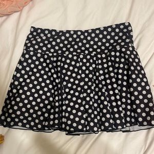 Polka Dot tennis skirt